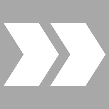 Vardiya doğru düz vektör piktogram