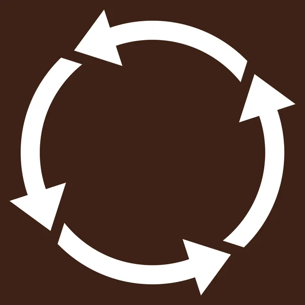 Pictograma de vectores planos de reciclaje — Vector de stock
