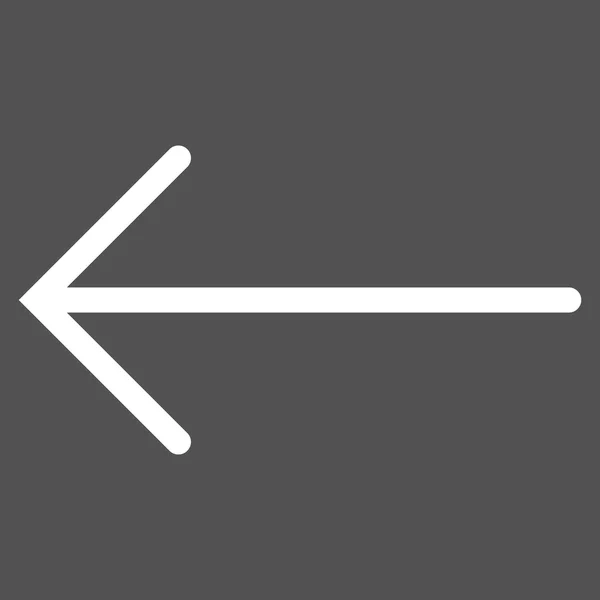Arrow Left Flat Vector Pictogram — Stock Vector