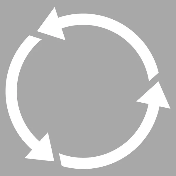 Recycle Flat Vector Pictogram — Stock Vector