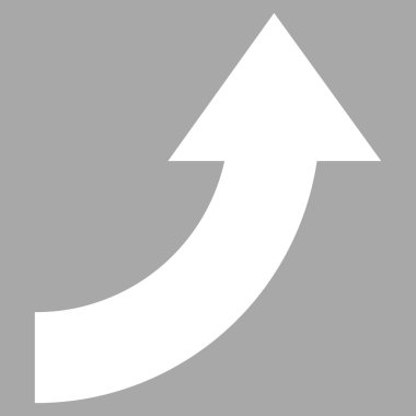 Düz vektör piktogram Döndür