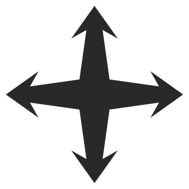 Düz vektör simge genişletin