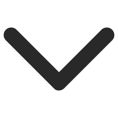 Düz Vektör Sembolü Aşağı Yönlü