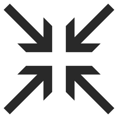 Collide Oklar Düz Vektör Sembolü