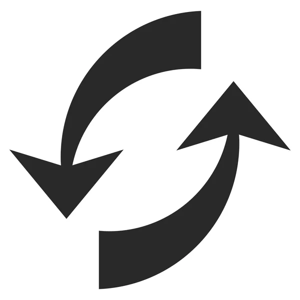 Frecce di scambio Simbolo vettoriale piatto — Vettoriale Stock
