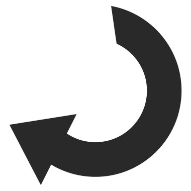 Düz Vektör Sembolüdöndürme