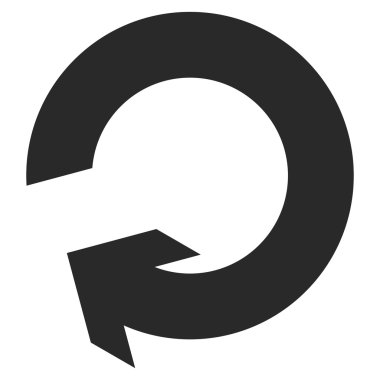 Düz Vektör Sembolüdöndürme