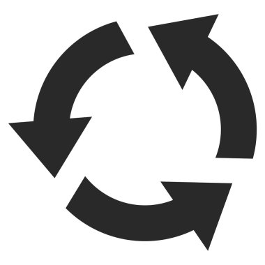 Düz vektör sembol geri dönüşüm