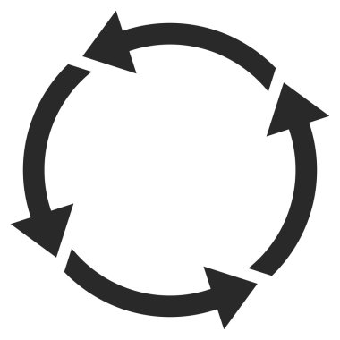 Düz vektör sembol geri dönüşüm