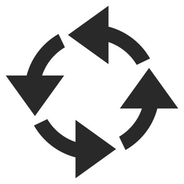 Düz vektör sembol geri dönüşüm