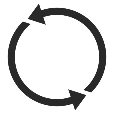 Düz vektör sembol geri dönüşüm