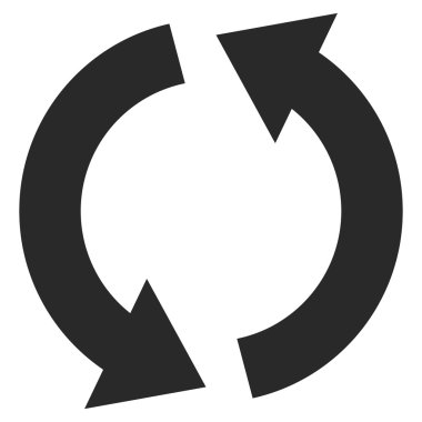 Düz vektör sembol geri dönüşüm