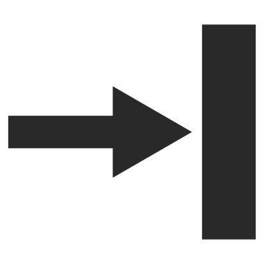 Sağ Düz Vektör Sembolütaşı