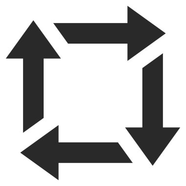 Düz vektör sembol geri dönüşüm