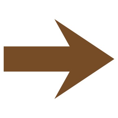 Düz vektör simgesi sağ ok