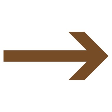 Düz vektör simgesi sağ ok