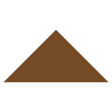 Ok ucu kadar düz vektör simgesi