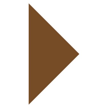 Ok ucu sağ düz vektör simgesi