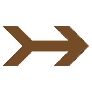 Düz vektör simgesi sağ ok