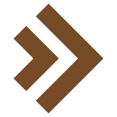 Vardiya doğru düz vektör simgesi