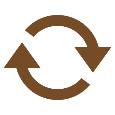 Düz vektör simgesini tazele