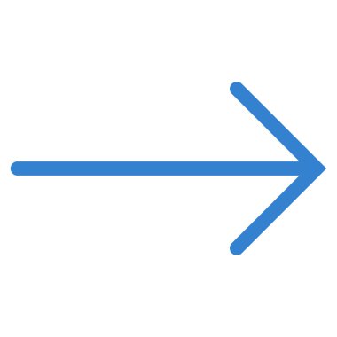 Düz vektör simgesi sağ ok