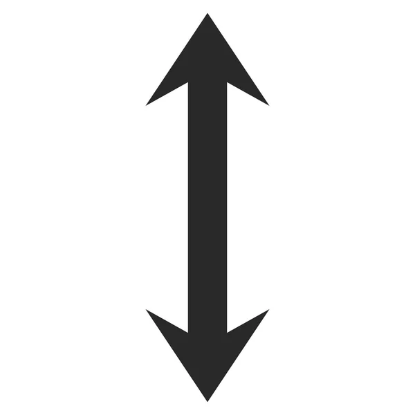 Vertikal flip platt vektor symbol — Stock vektor