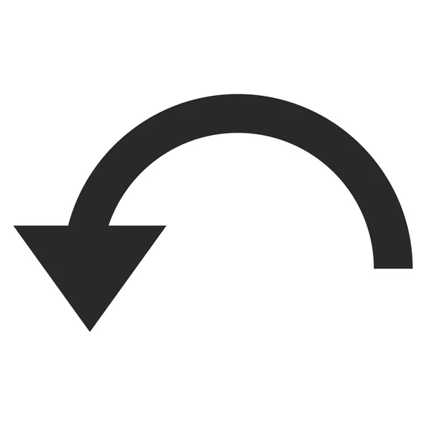 Ruota simbolo vettoriale piatto Ccw — Vettoriale Stock