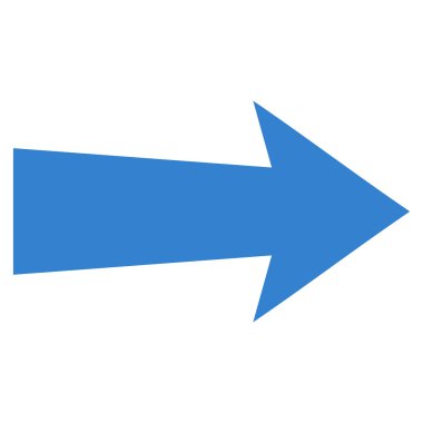 Düz vektör simgesi sağ ok