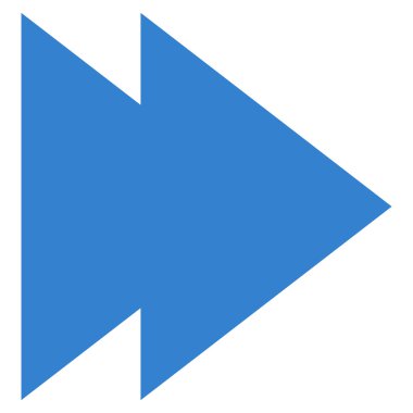 Doğru düz taşımak vektör simgesi