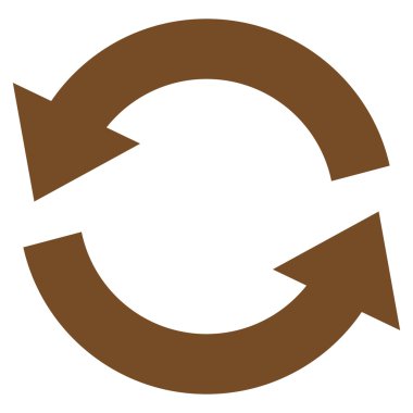 Düz vektör simgesini tazele