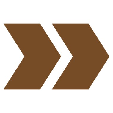 Vardiya doğru düz vektör simgesi