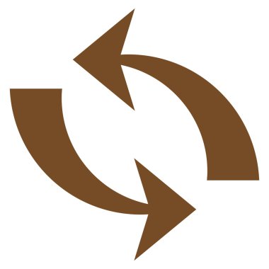 Düz vektör simgesini tazele