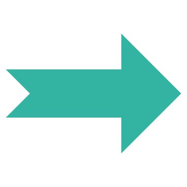 Düz vektör simgesi sağ ok