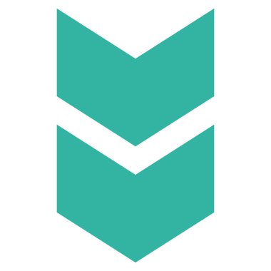 Düz vektör simgesi kaydır