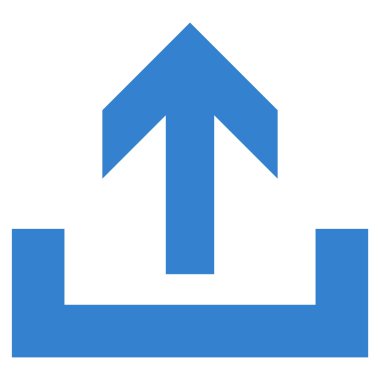 Düz vektör simge yüklemek