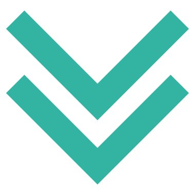 Düz vektör simgesi kaydır