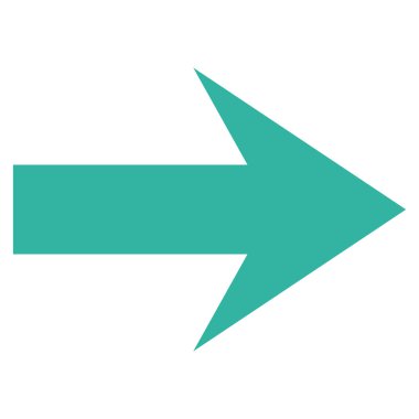 Düz vektör simgesi sağ ok