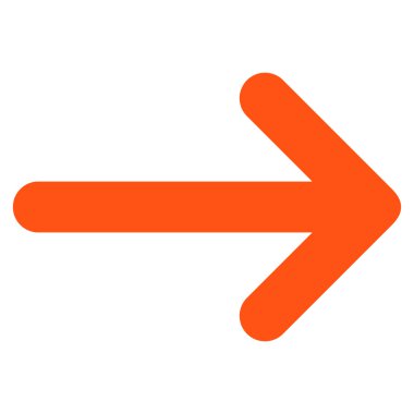 Düz vektör simgesi sağ ok