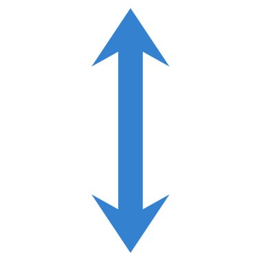 Dikey Çevir düz vektör simgesi