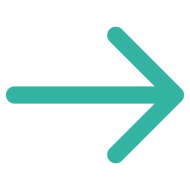 Düz vektör simgesi sağ ok