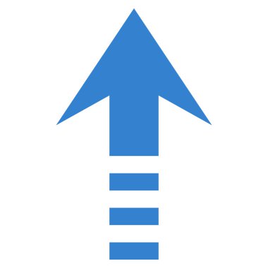 Yukarı düz vektör simgesi göndermek