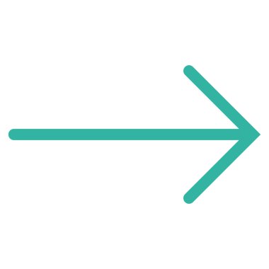 Düz vektör simgesi sağ ok