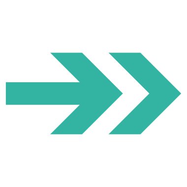 Düz vektör simgesi sağ ok