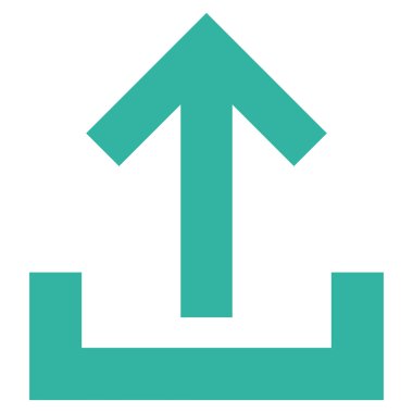 Düz vektör simge yüklemek