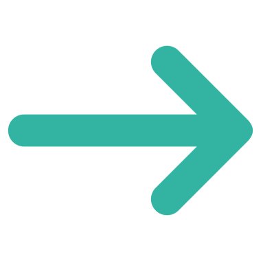 Düz vektör simgesi sağ ok