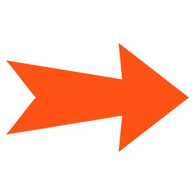 Düz vektör simgesi sağ ok