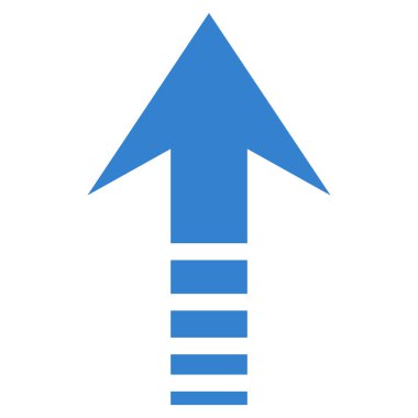 Yukarı düz vektör simgesi göndermek