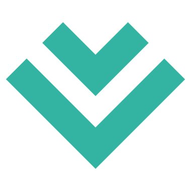 Düz vektör simgesi kaydır