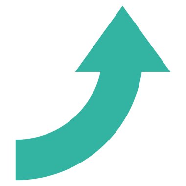 Düz vektör simge Döndür